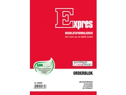 Expres orderblok A5 Nederlandstalig dupli 50 x 2 vel