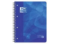 Projectboek Oxford Scribzee A4+ 4r Lijn 120vel Blauw