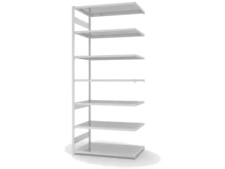 magazijnstelling,aanbouwveld,HxBxD 3000x1310x835mm,vakl. 190kg - 2