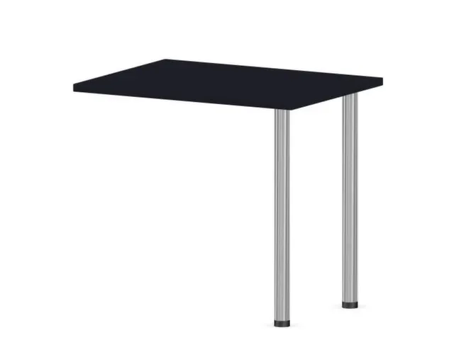 aanbouwtafel,i.h.v.,HxBxD 720-840x800x600mm,CC-zwart