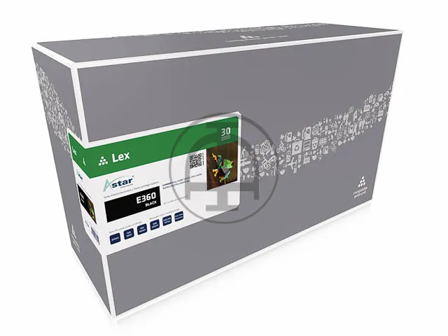 AS11360 Astar Lexmark E360H11E Optra E toner zwart rebuilt 9000pagina'