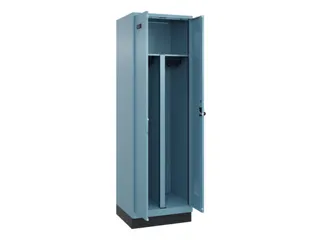 PBM-locker,HxBxD 1950x600x500mm,2vak,vak B 300mm,draaigrendel - 1