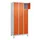lockerkast,HxBxD 1950x900x500mm,3x5vakken,vak B 300mm,cil.-slot,voeten