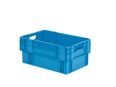 Euronorm Draaistapelbak Pp Hxlxb 270X600X400Mm 50L Blauw