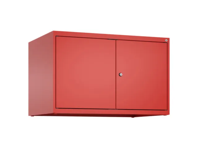 Rehausse d’armoire 2 compartiments L400mm RAL3020/RAL3020
