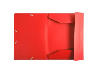 Elastomap 3 kleppen ondoorschijnende Polypropyleen 4/10de A4 Assorti - 14