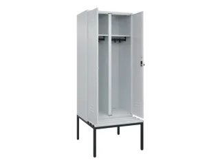 locker voor scheiding van kleding,HxBxD 2120x800x815mm,2vak - 2