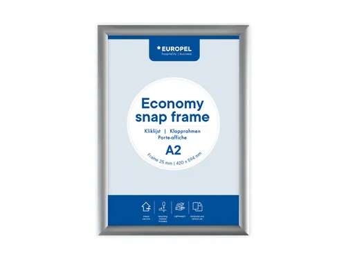 Kliklijst Europel Economy A2 zilver