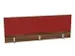 panneau de rehausse,p. table de bureau,NP-noyer Tiepolo,BN4011-rouge