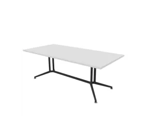 vergadertafel,HxBxD 740x2100x1000mm,rechthoekig - 1