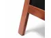 Krijtstoepbord Classic 55x85cm Lichtbruin