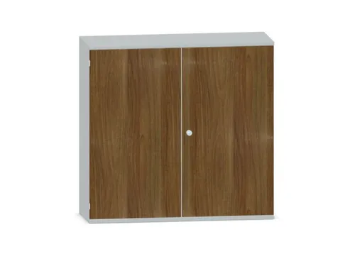 Kantoorkast 1150x1200x430mm Decor Romp Lichtgrijs Decor Front Noten