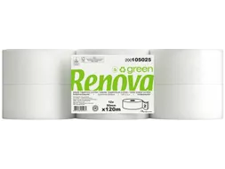 Renova Green toiletpapier Jumbo 2-laags 120 meter 12 rollen