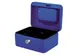 Geldkist Quantore 150x115x80mm blauw