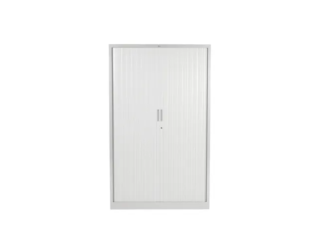 Claudius PLUS Roldeurkast 198x120 Wit 4 Legborden