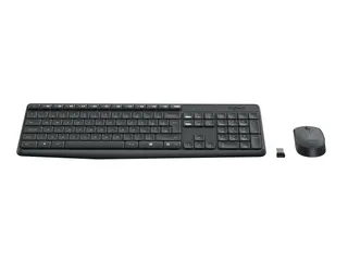 Logitech MK235 toetsenbord Inclusief muis USB QWERTZ Duits Grijs - 2