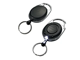 Afrolmechanisme Durable 8198 met ring + ledlampje 80cm zwart - 1