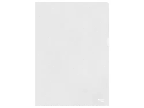 Insteekmap L-model Esselte standaard copy safe PP A4 transparant