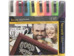 Krijtmarker Medium, Etui à 8 Stuks Assorti Kleuren
