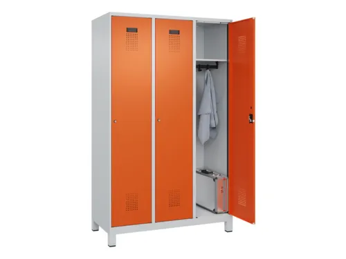 locker,HxBxD 1950x1200x500mm,3vak,vak B 400mm,cil.-slot,voeten