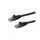 Cat6 patchkabel met snagless RJ45 connectors 2 meter zwart