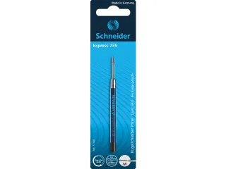 Balpenvulling Schneider Express 735 M op blister zwart - 1