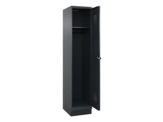 locker,HxBxD 1950x400x500mm,1vak,vak B 400mm,draaigrendel,sokkel - 2