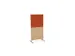 cloison de séparation,Hxl 1545x800mm,NE-érable,BN3012-orange