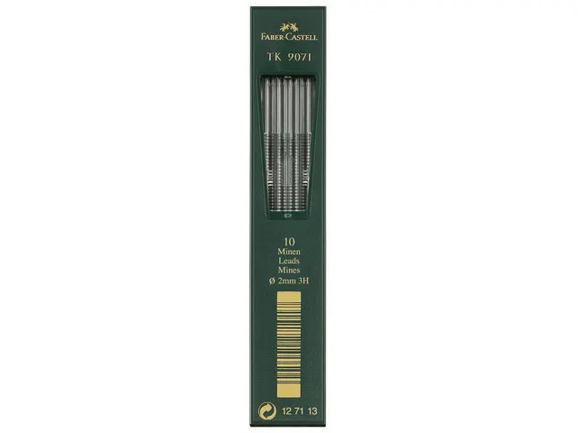 Potloodstiftjes Faber Castell Tk 9071 2.0mm 3h