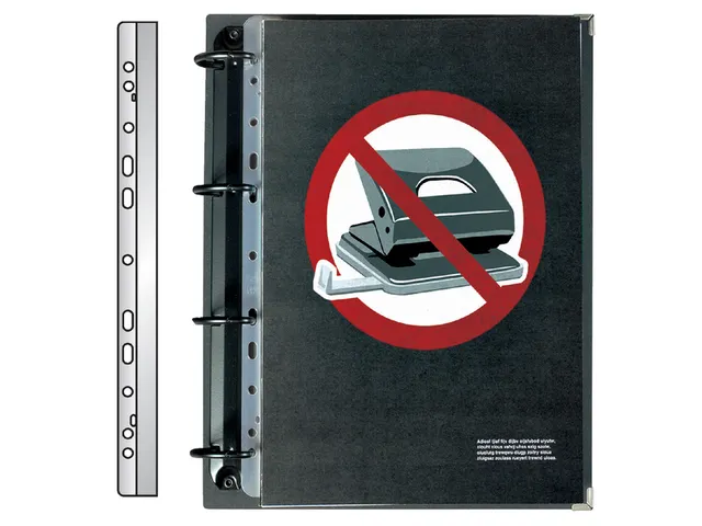 Opbergstrip 3L filestrip 8804 A4 295mm 2/4rings 100 stuks