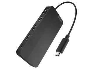 Lenovo 40B90100EU USB-C-Travel Dock voor 2 schermen (met adapter) - 5
