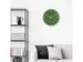 Wandklok Nextime dia 40cm Groen glas/Aluminium Classy Medium
