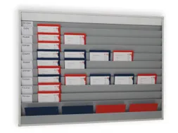 Werkplaats-/Opdrachtplanner Kunststof Profiel 1750x1575mm 15 Rijen