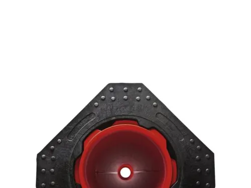 pion,H 750mm,pvc,rood/wit,retro-reflecterend