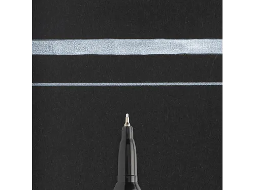 Viltstift Sakura pen-touch EF wit 1-2mm