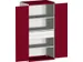 armoire modulaire,HxlxP 2000x1300x650mm,3xtablette en acier,2tiroir(s)