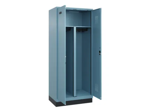 PBM-locker,HxBxD 1950x800x500mm,2vak,vak B 400mm,cil.-slot