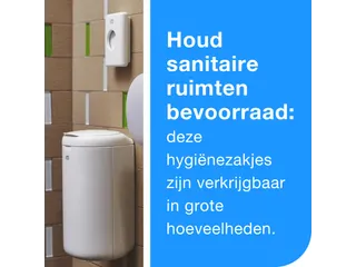 Dispenser Tork 566000 damesverbandzakjes B5 566000 wit - 6