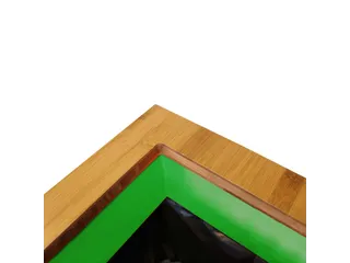 Afvalinzamelingsunit Lune Paxa Medium 34 Liter Wit Bamboe Groen - 2