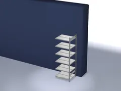 dossierstelling,aanbouwveld,HxBxD 2000x760x635mm,vaklast 90kg