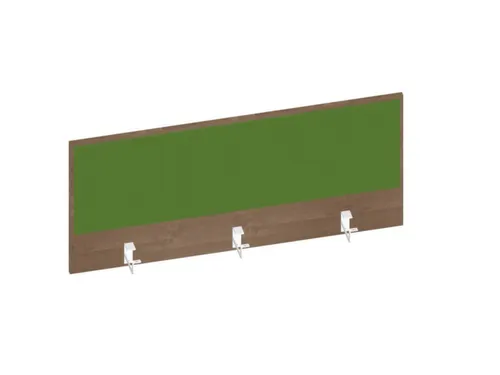 baliepaneel,v. bureau,aanbouw achter,B 1200mm,NT-cherry,BN7048-groen
