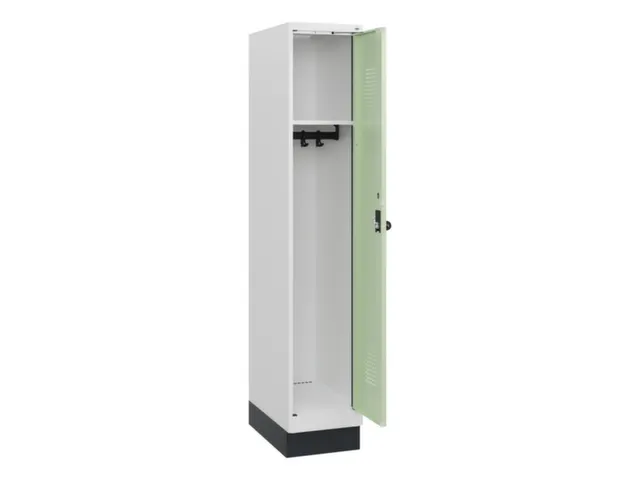 schoollocker,HxBxD 1630x300x500mm,1vak,vak B 300mm,draaigrendel,sokkel