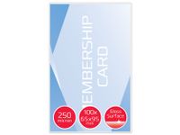 Lamineerhoes Overheid Card 65x95mm 2x250 Micron glanzend 100stuks