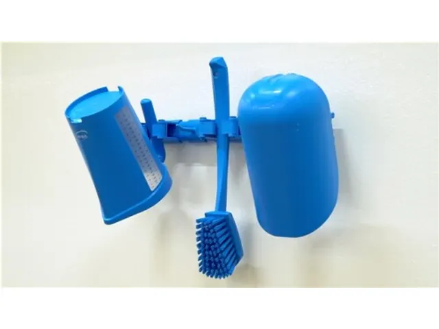 Système de suspension Vikan Hygiene Hi-Flex 2crochets/3pinces Bleu