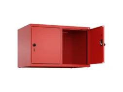opzetkast,v. locker,2vak.,vak B 400mm,HxBxD 500x800x500mm,draaigrendel