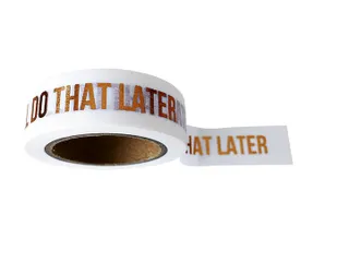 Tape Washi I'll Do That Later wit 15mmx10m - 1