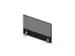 panneau de rehausse,p. table de bureau,CC-noir,BN8078-gris