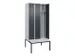 locker voor scheiding van kleding,HxBxD 2120x900x815mm,3vak