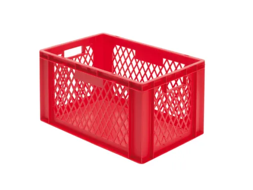Euronorm-stapelbak 61 Liter 320x600x400mm Rood