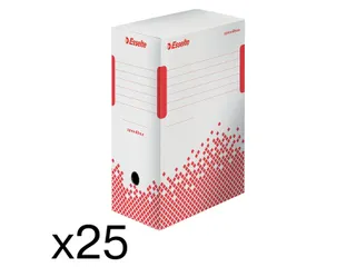 Esselte Speedbox archiefdoos 150x250x350mm Wit - 3